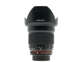 Samyang 16mm f/2 ED AS UMC - Pentax Fit